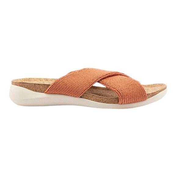 ARCOPEDICO Women’s Pantanal H79 Knit Slides in the Size 40/9 US in Brick Color - Picture 7 of 16